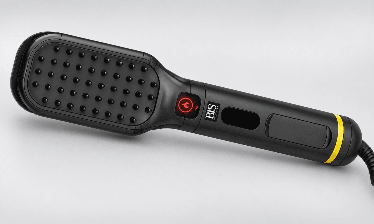 Handheld Styling Brush with Studded Head