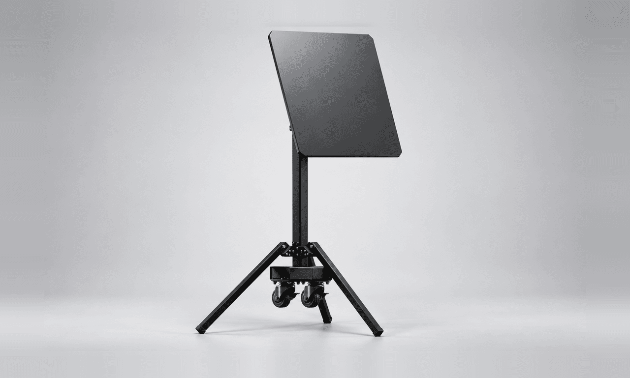 Tripod Stand with Tilting Flat Panel