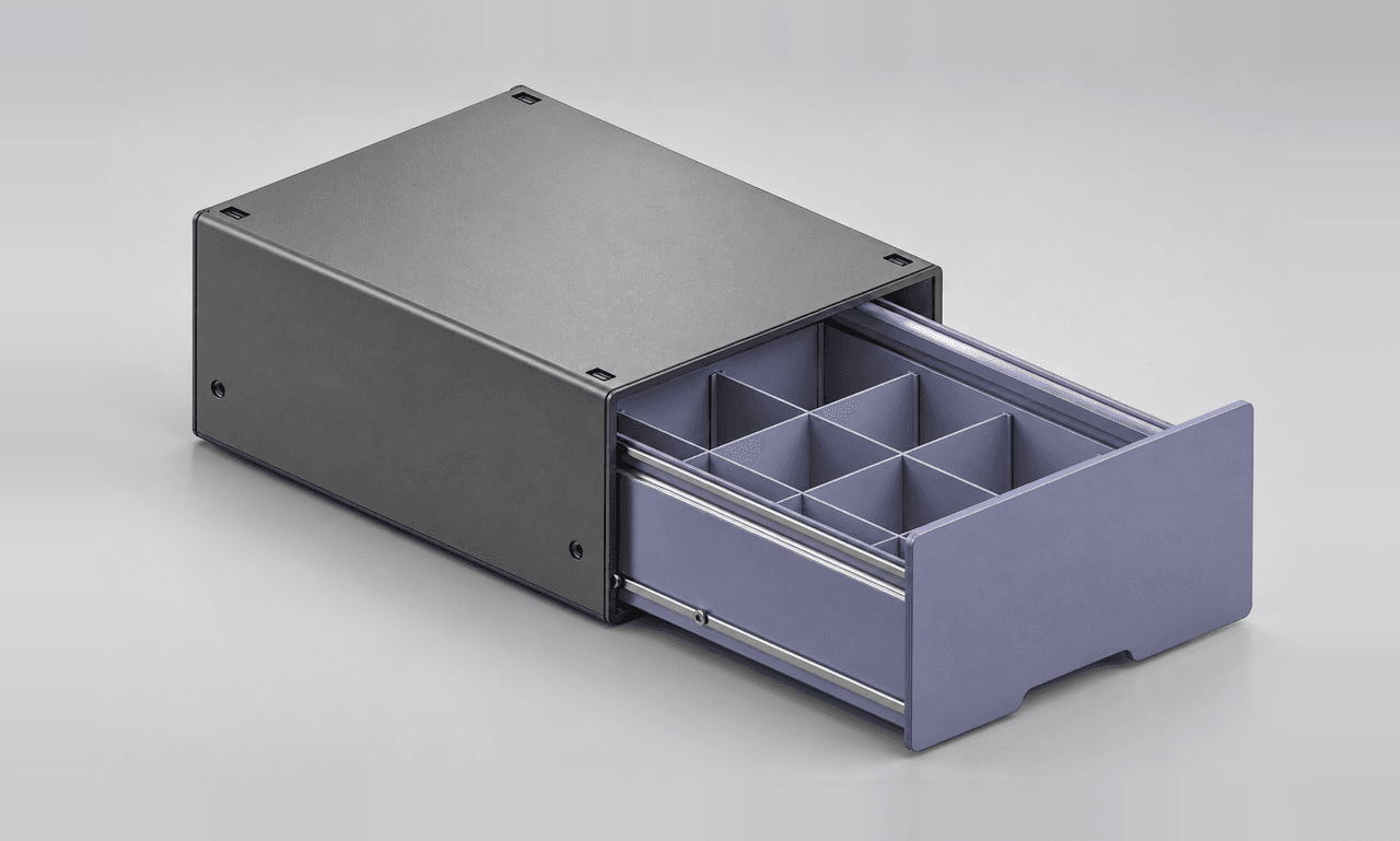 Drawer Unit with Divided Compartments