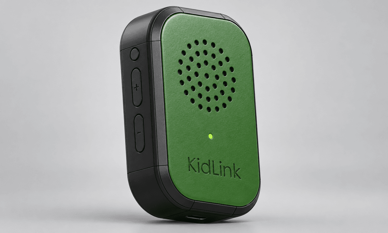 Handheld Device with Speaker Grille and Side Buttons